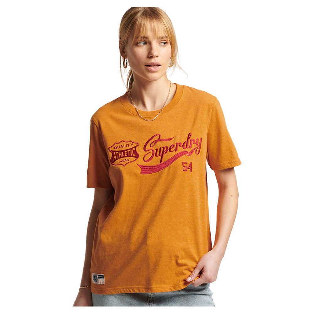 

Футболка Superdry Vintage Script Style Coll, оранжевый