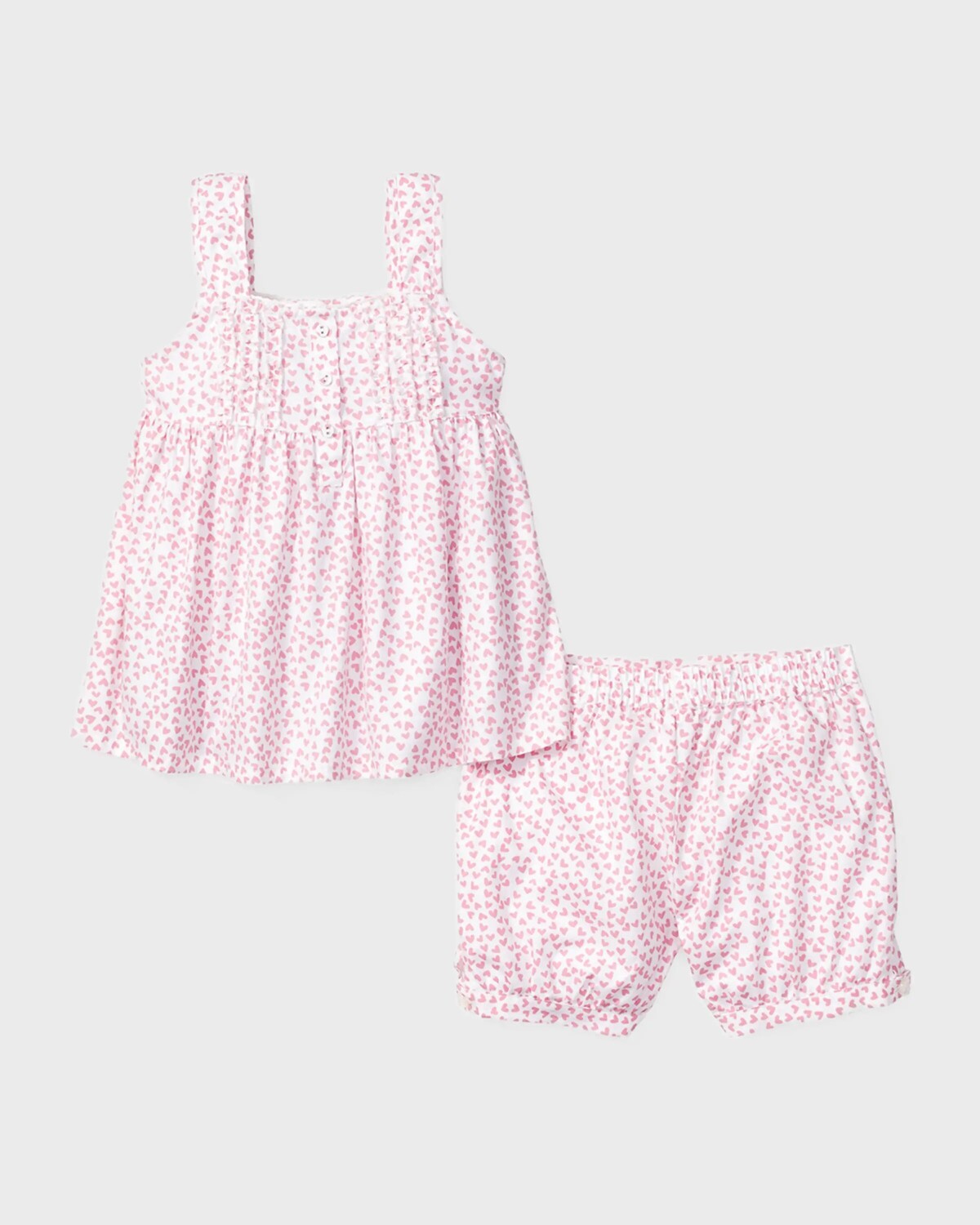 

Детский короткий комплект из 2 предметов Sweetheart Charlotte, размер 6M–14 Petite Plume, цвет Pink