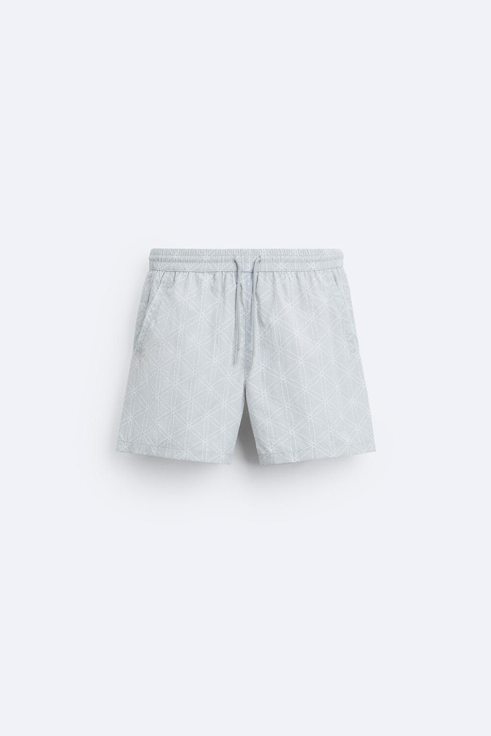 

Плавки с цветочным принтом ZARA, светло-синий