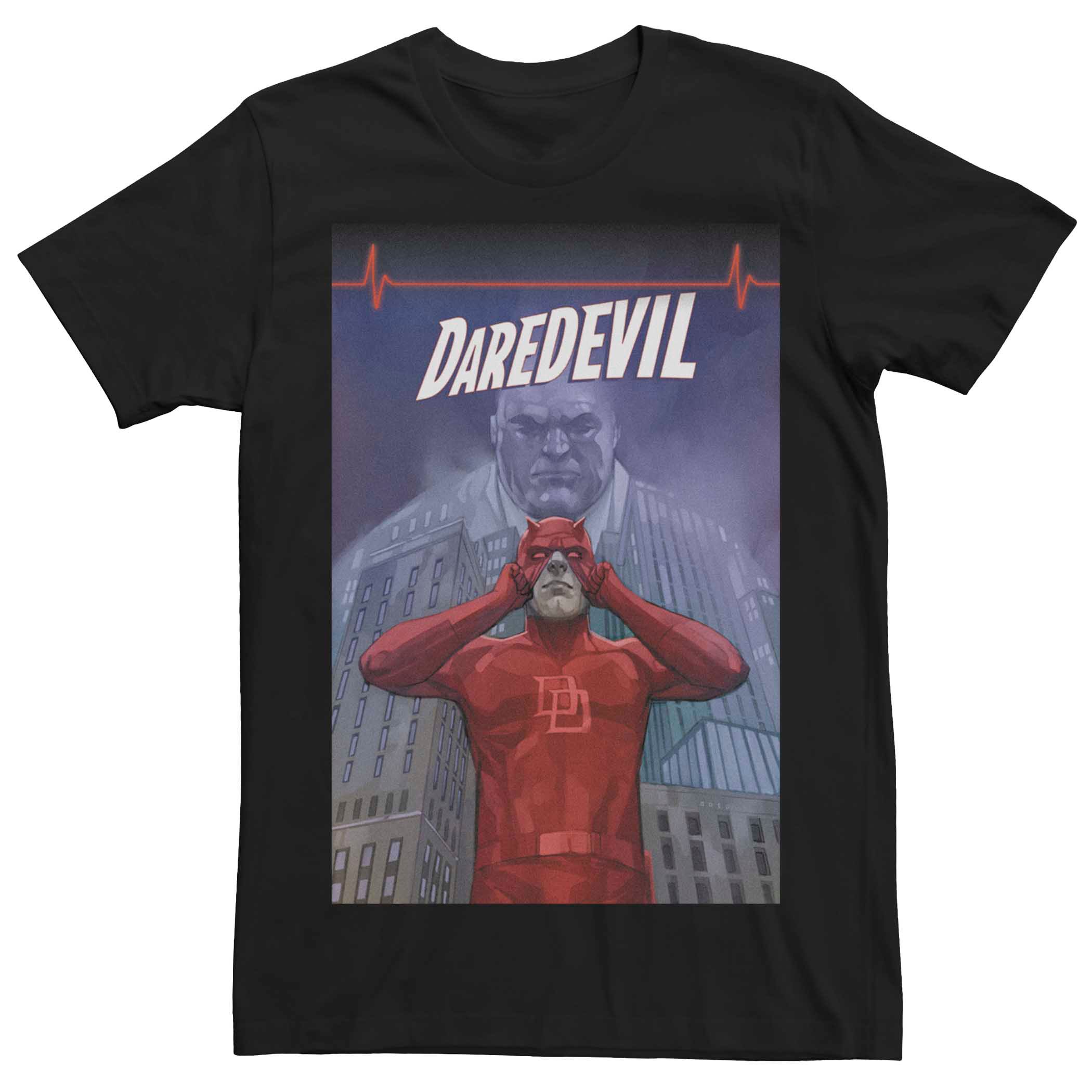 Мужская футболка с принтом «Сорвиголова» в стиле комиксов Marvel Licensed Character
