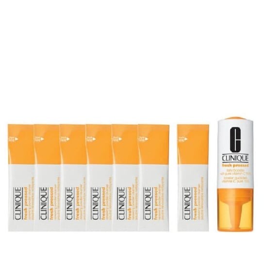 

Ежедневный бустер с чистым витамином С 10%, осветляющая эмульсия с витамином С, 4 x 8,5 мл Clinique, Fresh Pressed