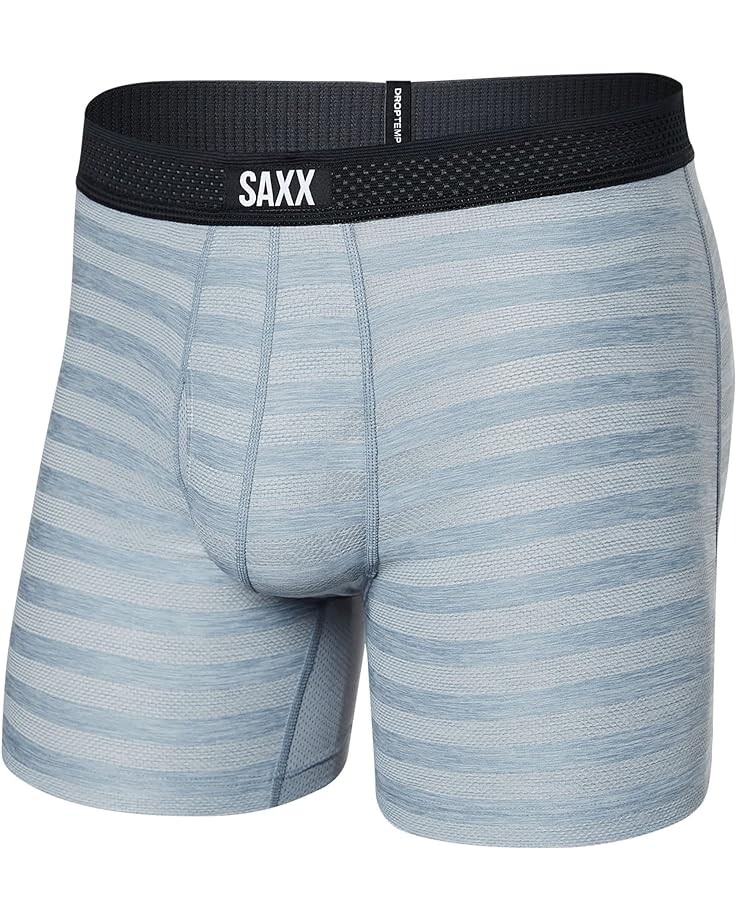 

Боксеры SAXX UNDERWEAR Droptemp Cooling Mesh, цвет Mid Grey Heather
