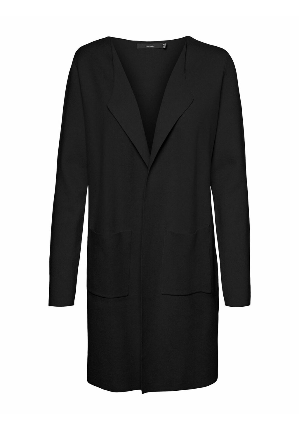 

Кардиган Vero Moda VM NEEDLE WUDO LS LONG CARD REP, черный