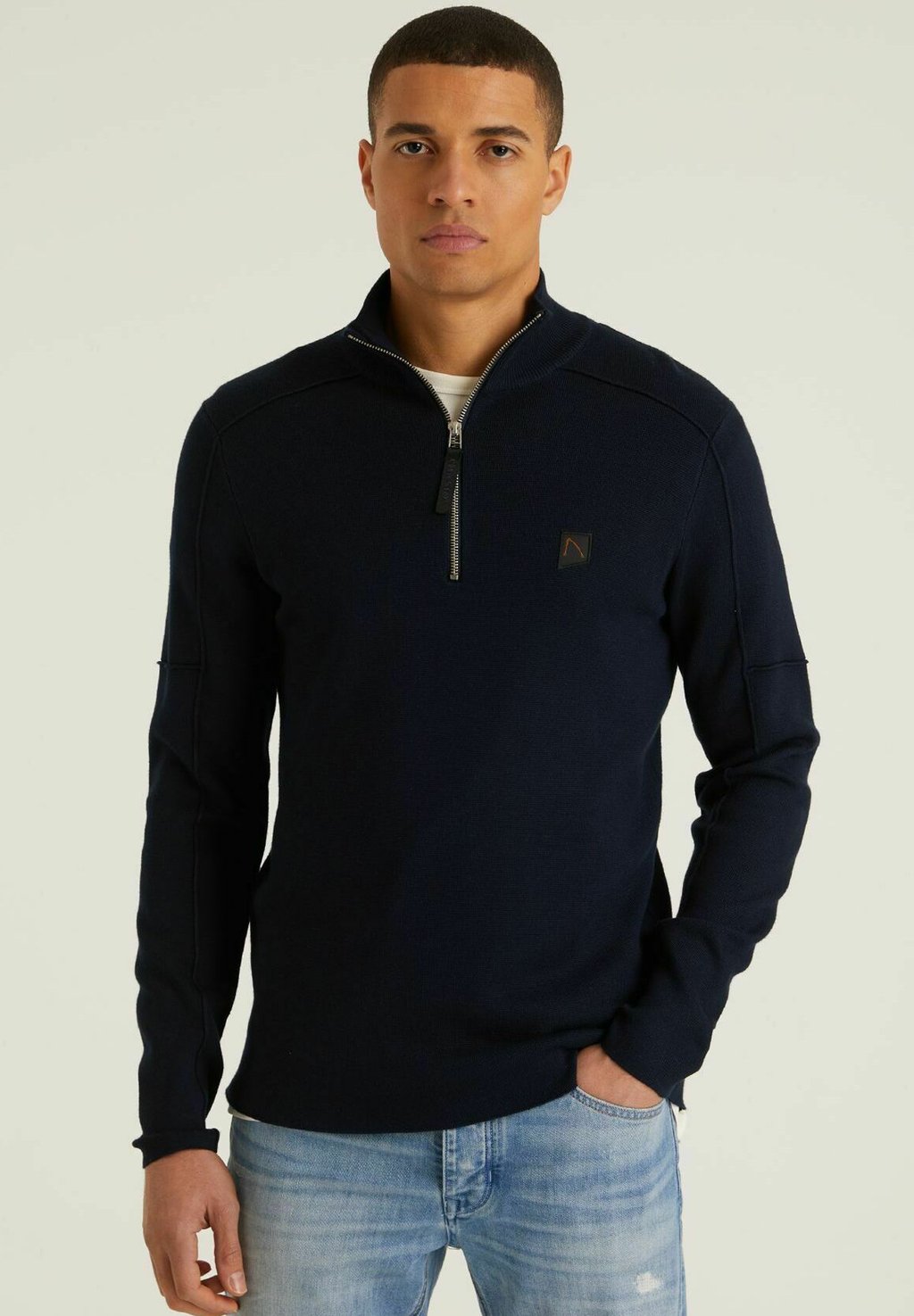 

Свитер Oscar Half Zip CHASIN', цвет dark blue