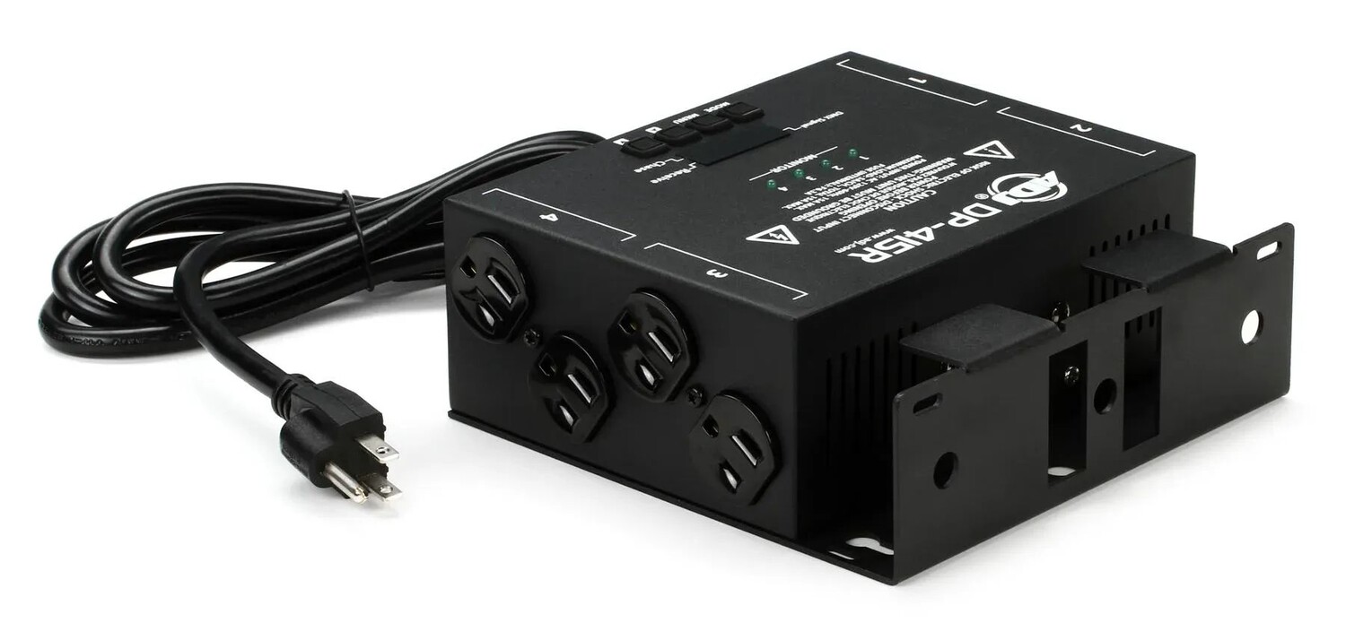 

ADJ DP-415R 4-канальный DMX-диммер/переключатель мощностью 600 Вт с RDM