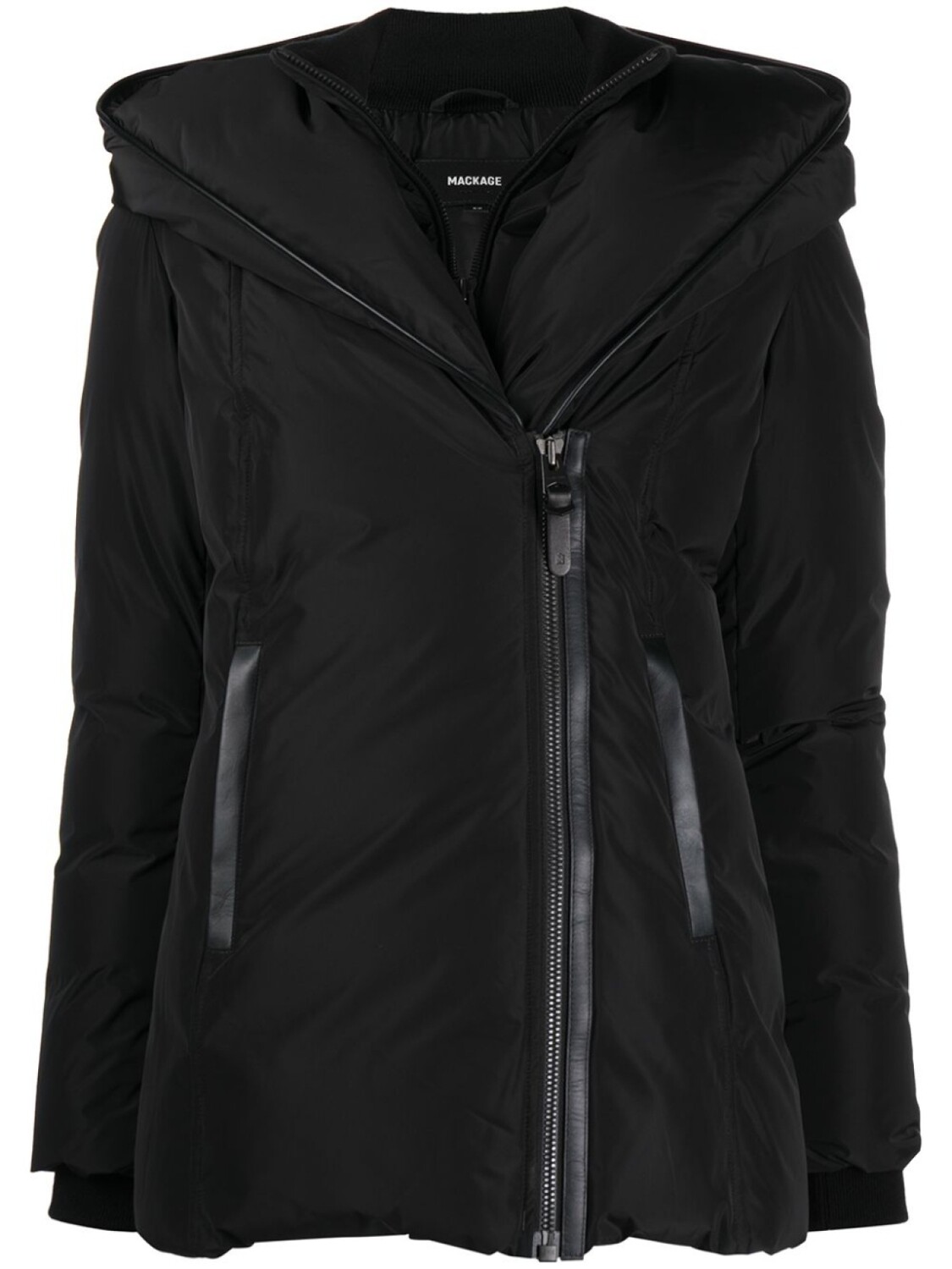 

Mackage приталенный пуховик, черный