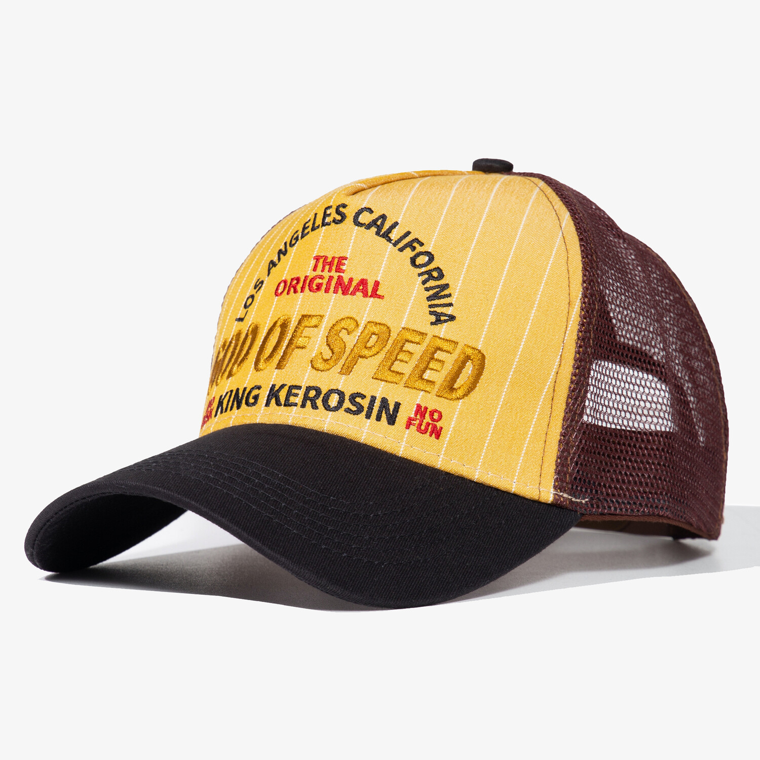

Бейсболка King Kerosin King Kerosin Trucker God Of Speed, желтый