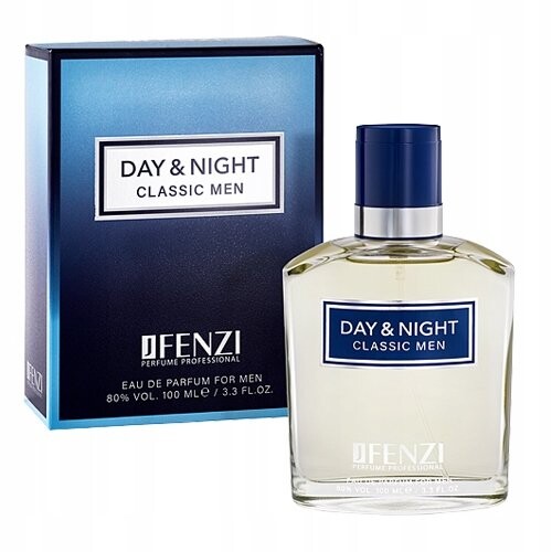 

Парфюмированная вода, 100 мл Jfenzi, Day & Night Classic Men