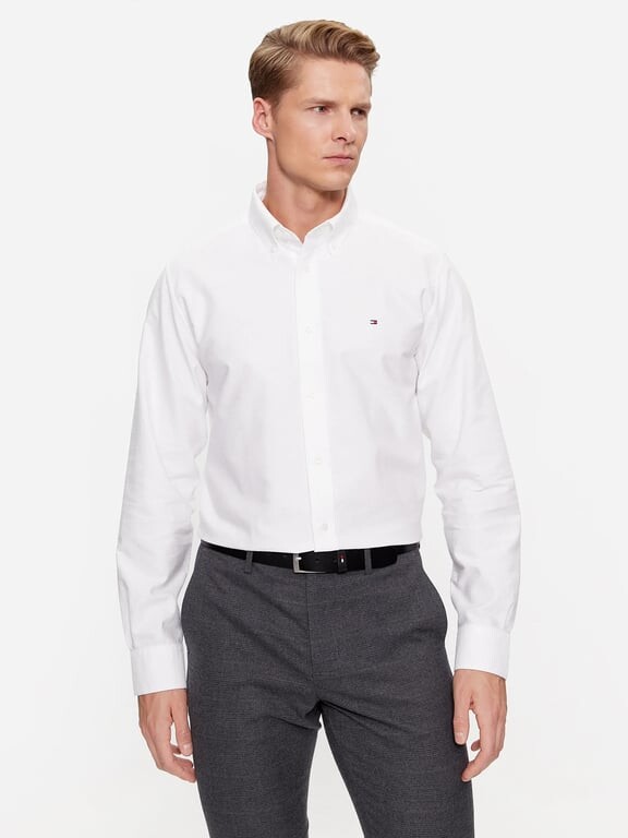 

Рубашка Tommy Hilfiger для мужчин, белый