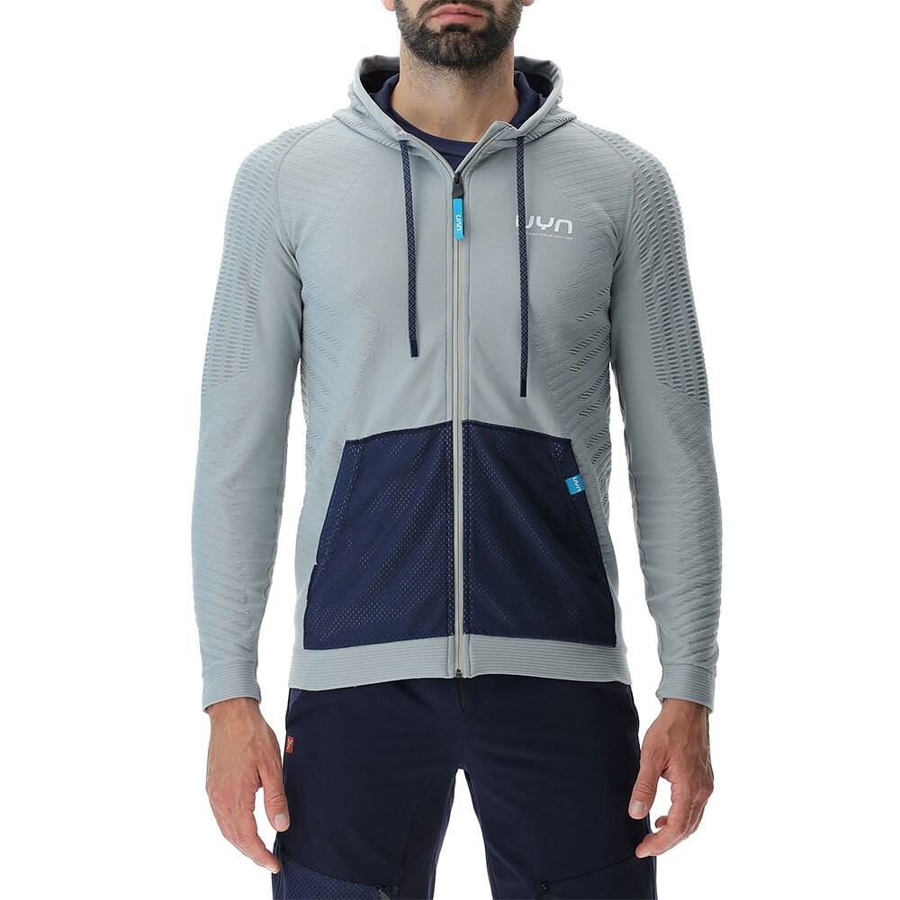 Толстовка UYN Skipper Full Zip, серый