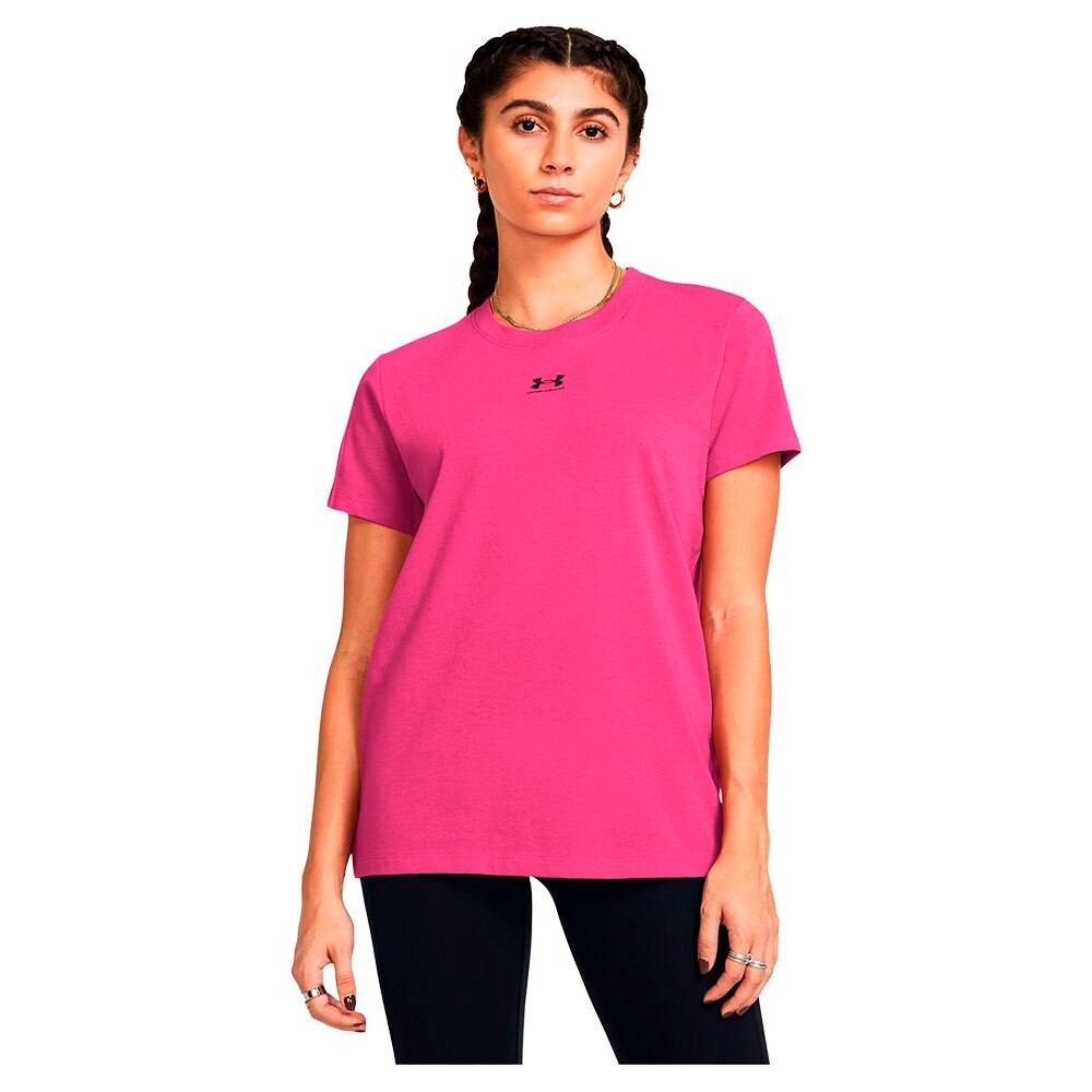 

Футболка с коротким рукавом Under Armour Essential Core, розовый