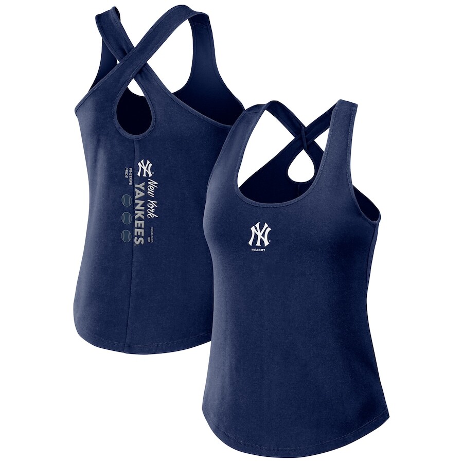 

Топ WEAR by Erin Andrews New York Yankees, нави