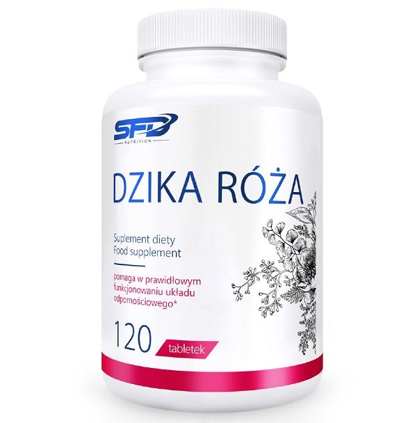 цена SFD Dzika Róża витамин С в таблетках, 120 шт.