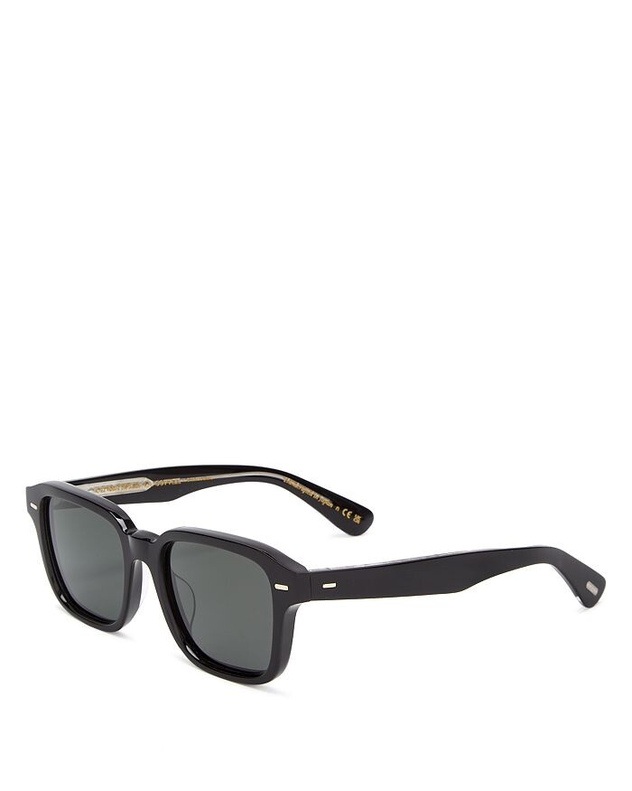 

Солнцезащитные очки Oliver Peoples Errisson Square, 51 мм, черный