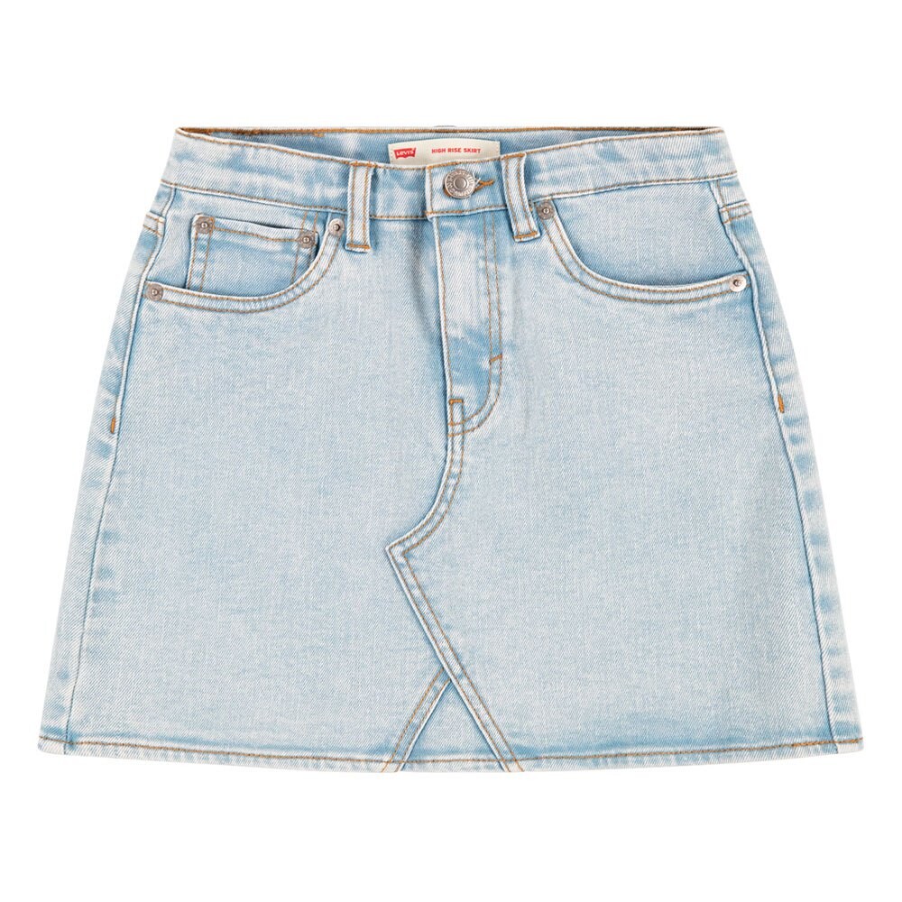 Короткая юбка Levi´s High Rise Denim, синий юбка levi s denim skort цвет at sea