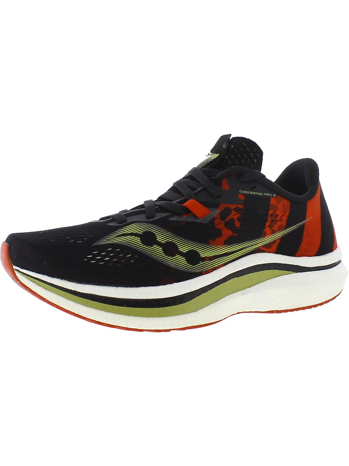 

Endorphin Pro 2 Мужские легкие кроссовки для фитнеса Saucony, цвет Black/Red/Gold