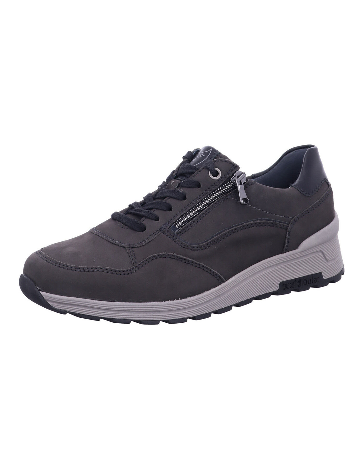 

Низкие кроссовки WALDLÄUFER Lowtop Etiene, цвет carbon/schwarz
