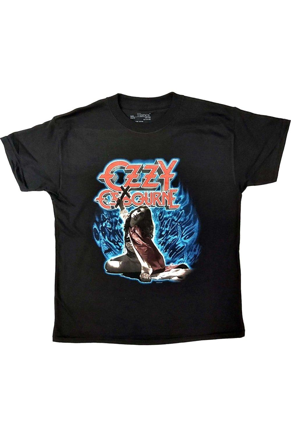 компакт диски epic ozzy osbourne blizzard of ozz cd Хлопковая футболка Blizzard Of Ozz Ozzy Osbourne, черный