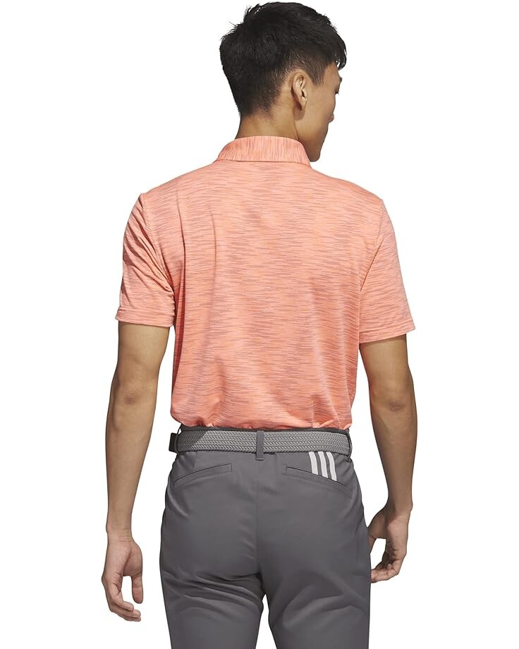 

Поло Adidas Space Dye Polo, цвет Coral Fusion