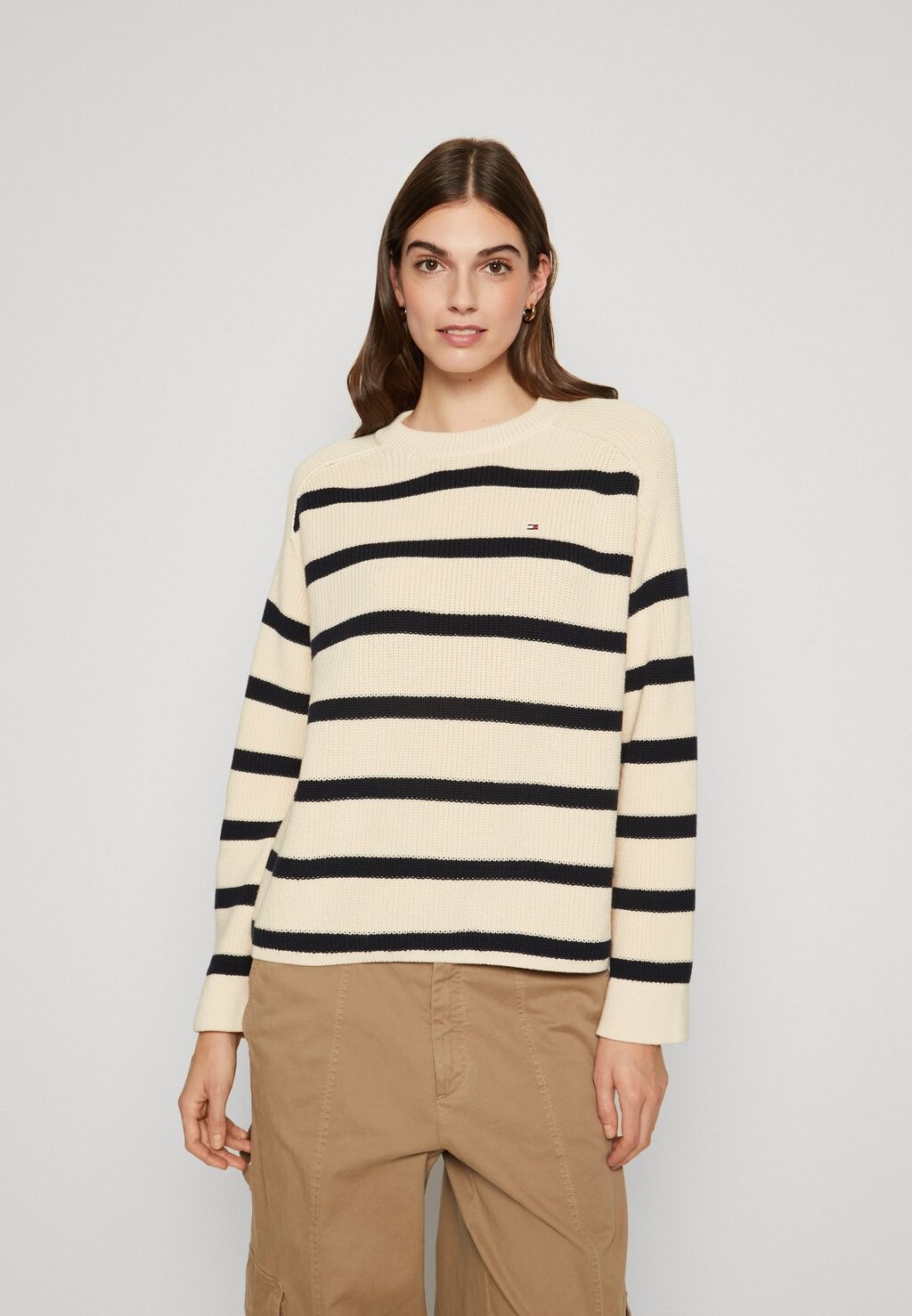 

Вязаный свитер STITCH Tommy Hilfiger, цвет calico/desert sky