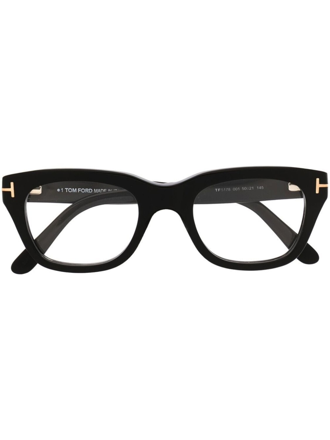 

TOM FORD Eyewear очки трапециевидной формы, черный