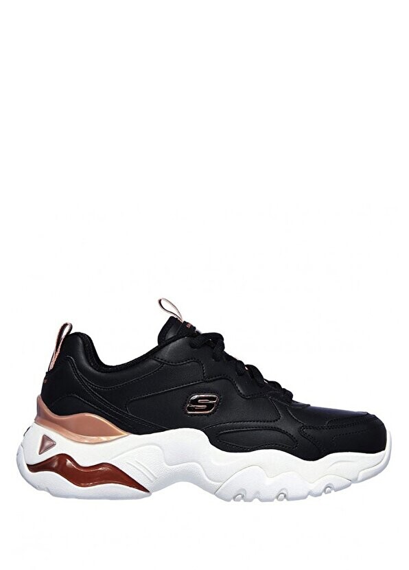 

Черные женские кроссовки dlites 3 0 air golden rules Skechers, Черный