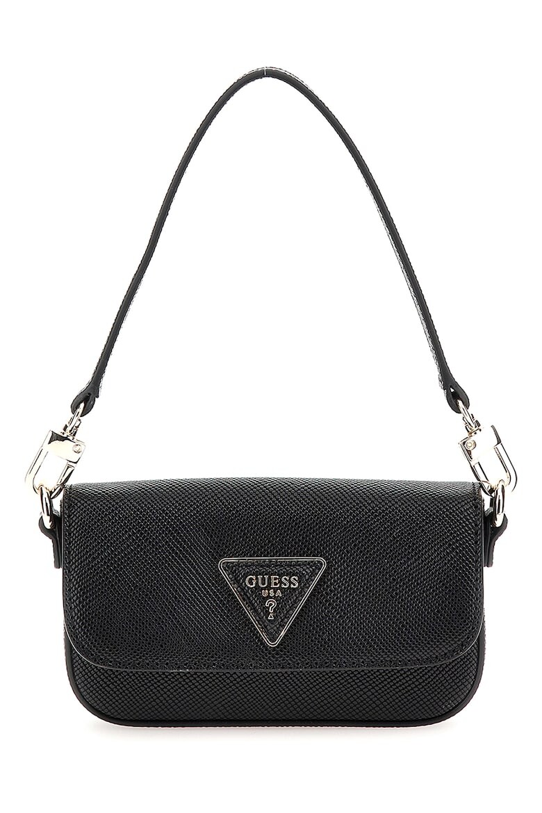 

Сумка Brynlee из тисненой экокожи Guess, черный