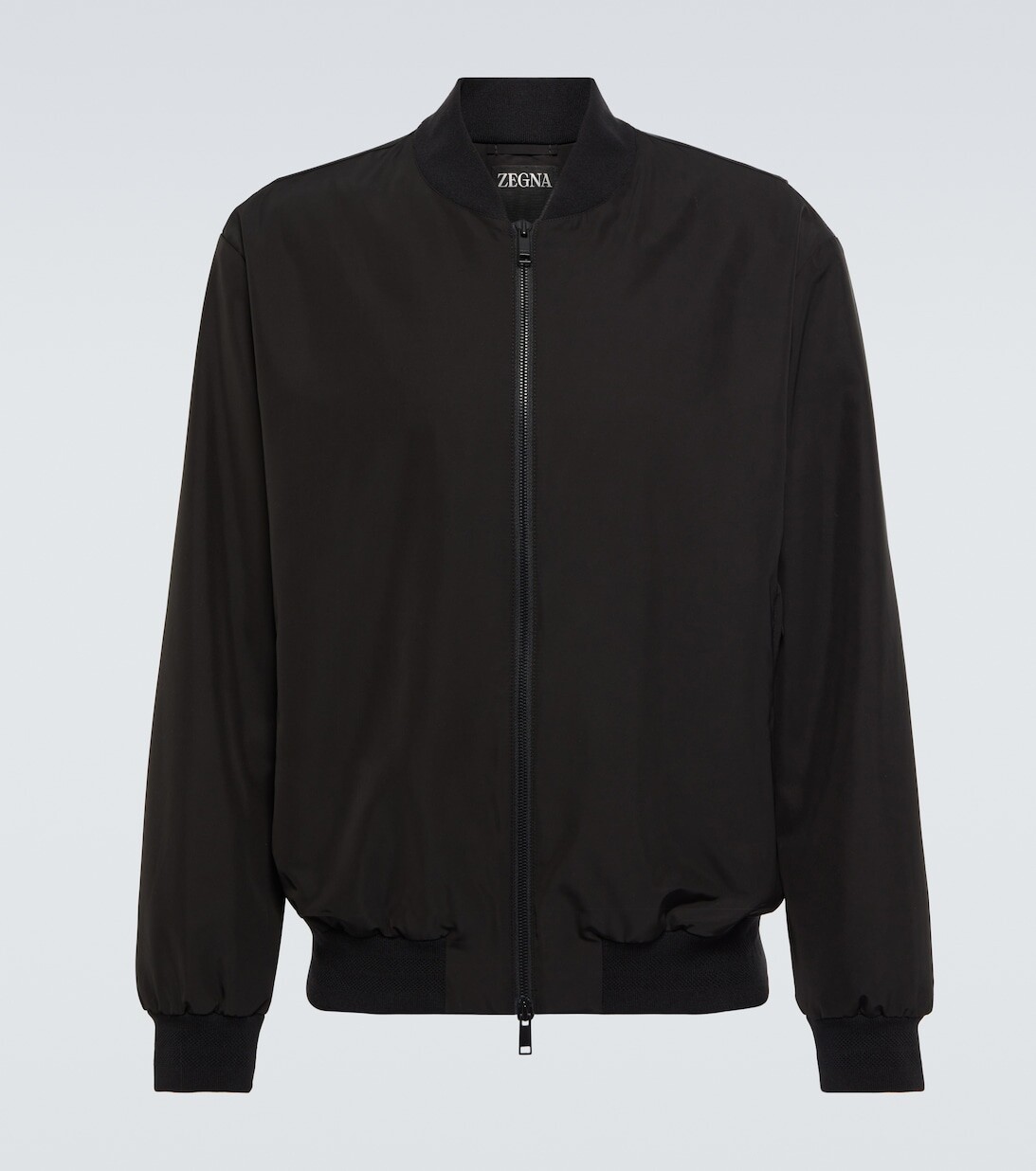 

Технический бомбер Zegna, черный
