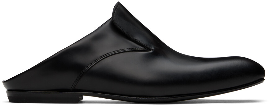 

Черные мюли со вставками Dries Van Noten