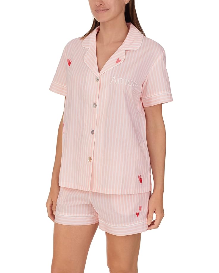 Пижамный комплект Bedhead PJs Short Sleeve Shorty Set, цвет Candy Stripe
