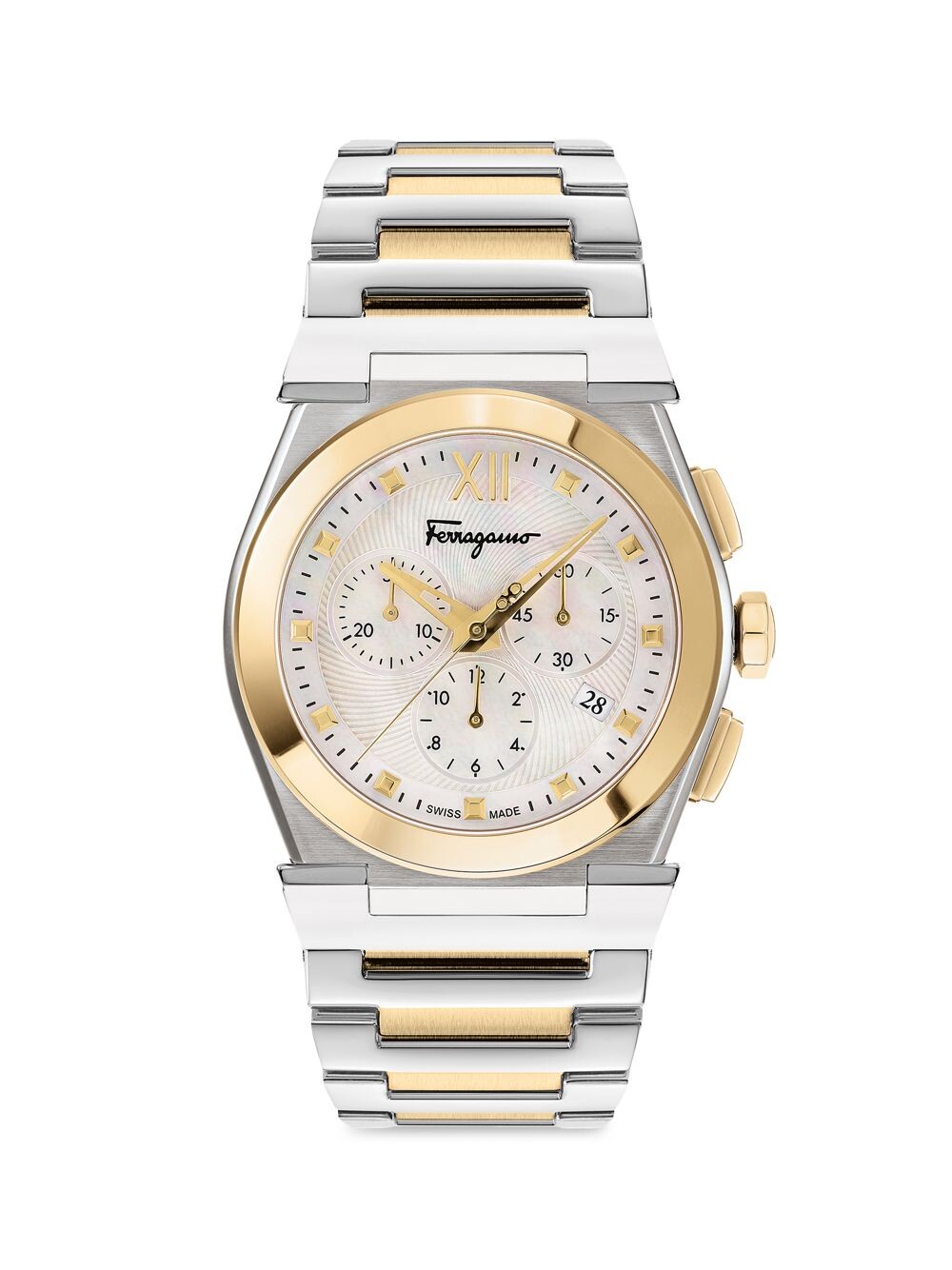 

Часы Вега Хроно FERRAGAMO, золотой