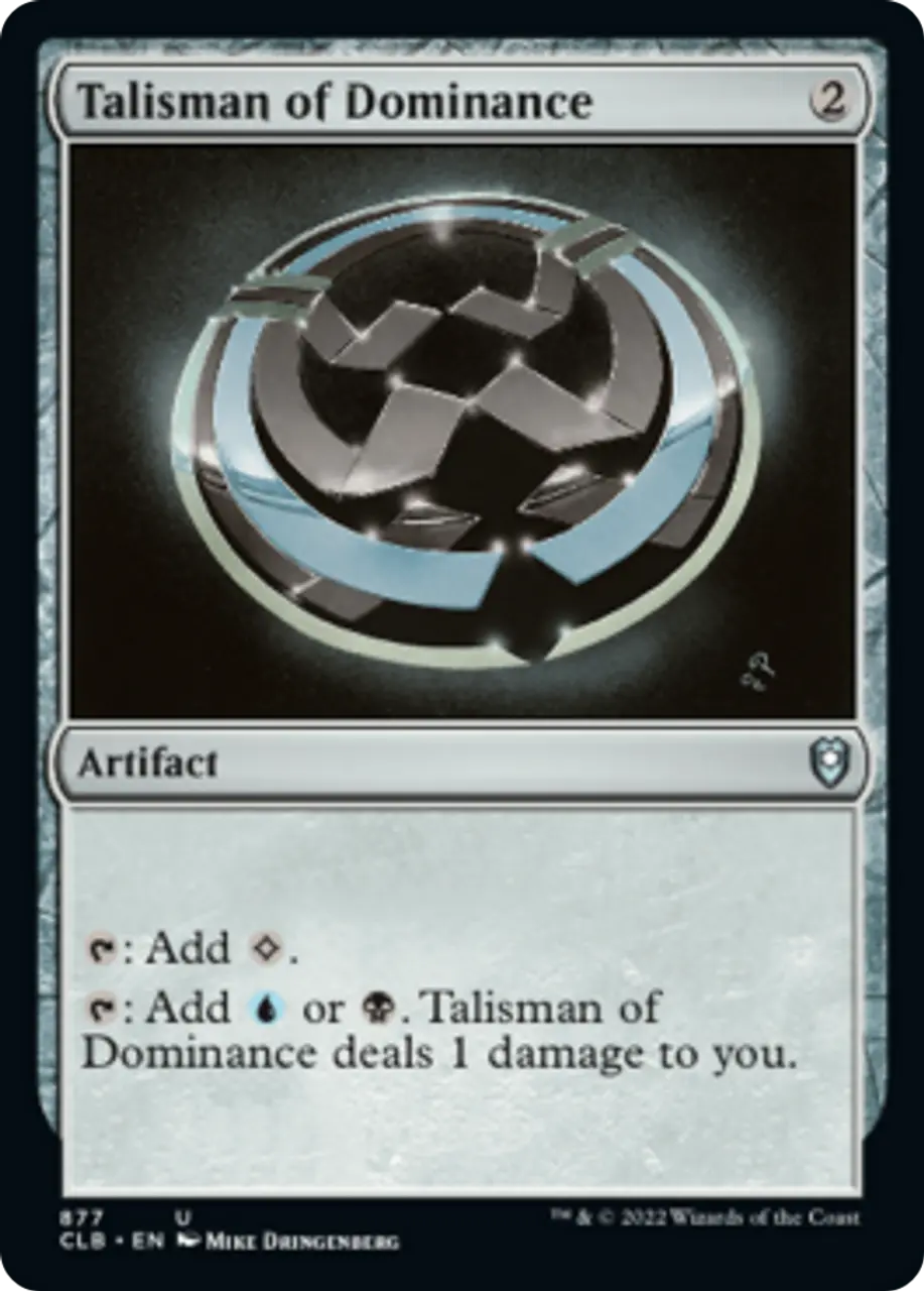 

Карточная игра Talisman of Dominance
