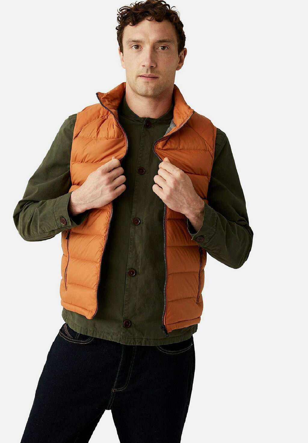

Жилет Marks & Spencer, оранжевый
