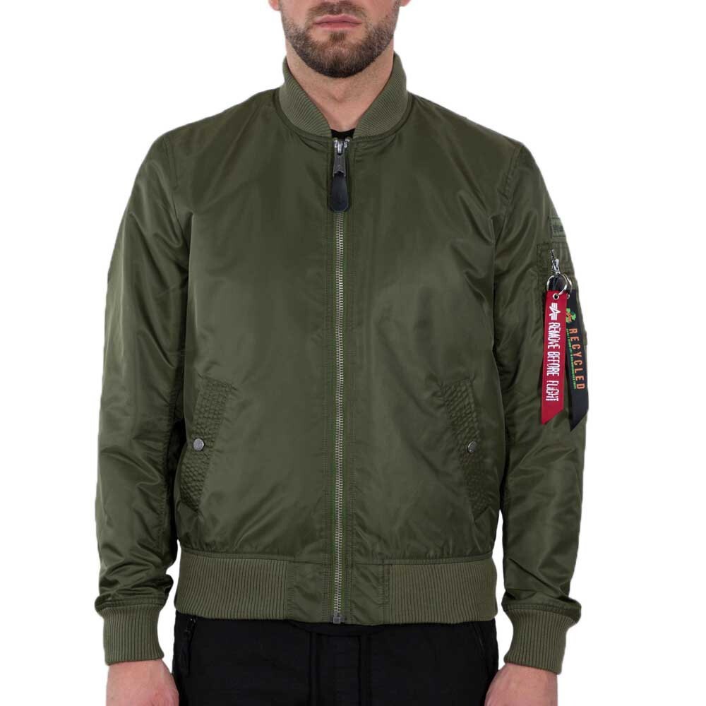 

Куртка Alpha Industries MA-1 LW Project R, зеленый