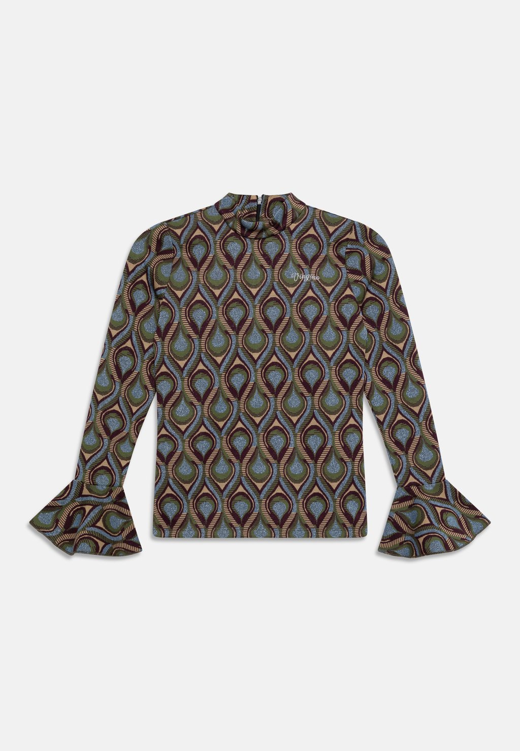 Блузка с длинными рукавами Vingino, коричневый