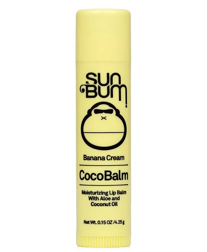 

Увлажняющий бальзам для губ Coco Balm, 0,15 унции Sun Bum, цвет Groov Cherry