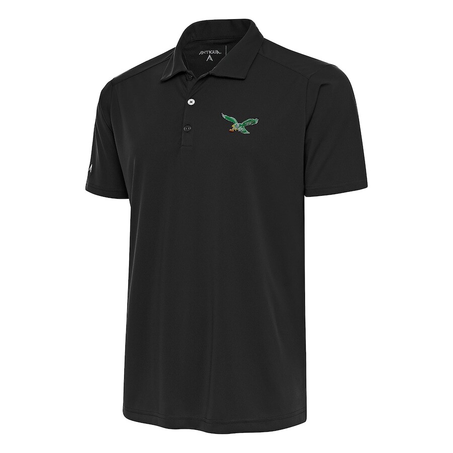 

Поло с коротким рукавом Antigua Philadelphia Eagles, угольный
