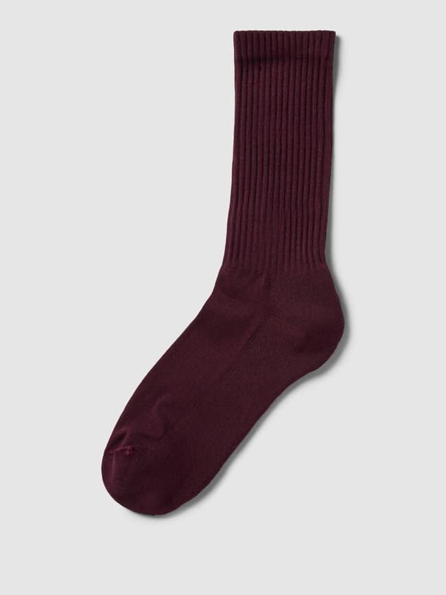 

Носки с фактурным рисунком Colorful Standard, бордо