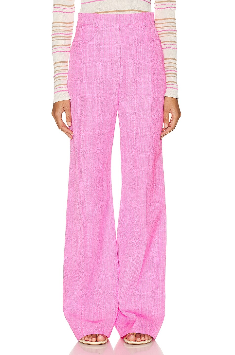 

Брюки Jacquemus Lealon Sauge, розовый