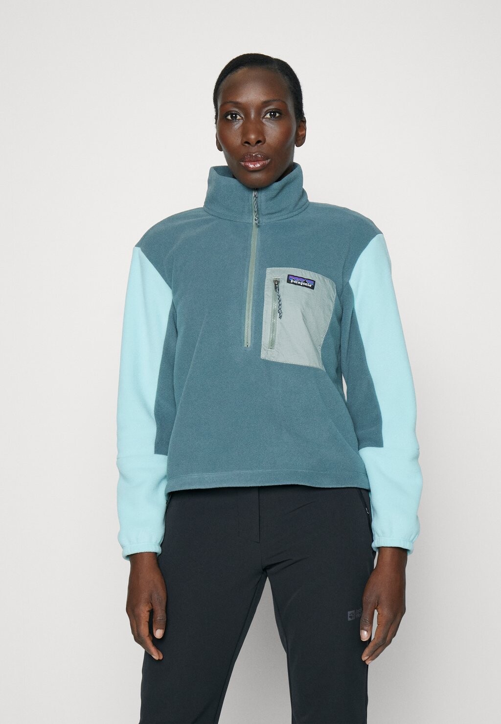 

Толстовка Patagonia МИКРОДИНИ, цвет nouveau green
