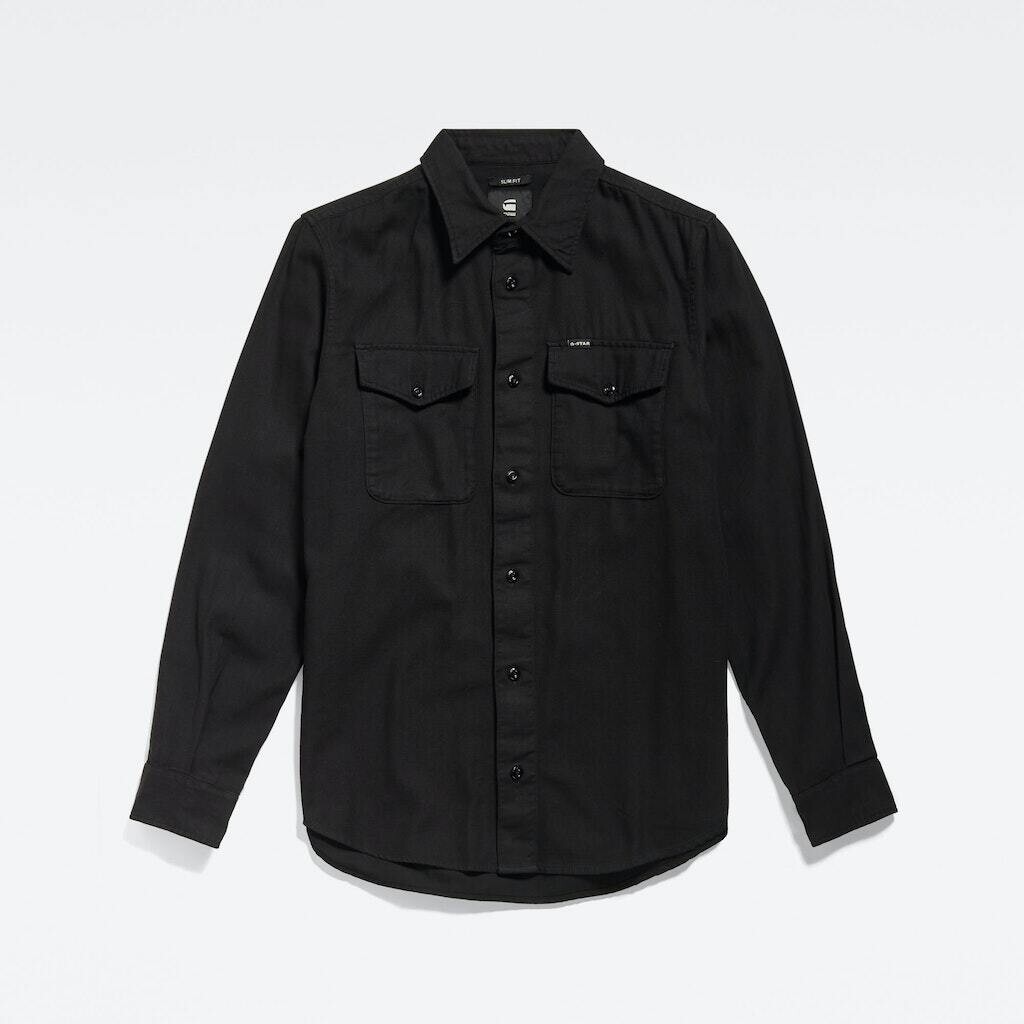 

Рубашка G Star Raw Langarm, цвет dk black gd