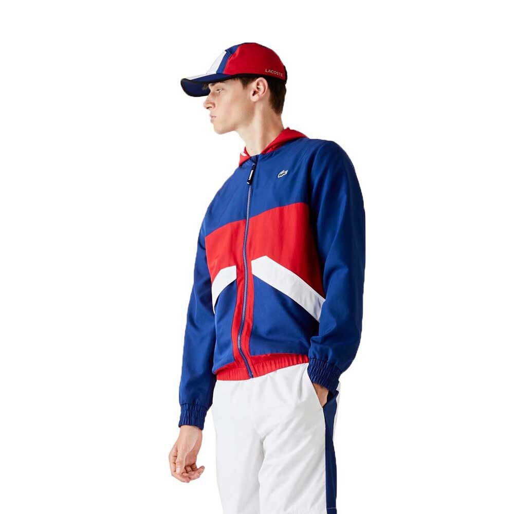 

Куртка Lacoste Sport Colourblock, красный