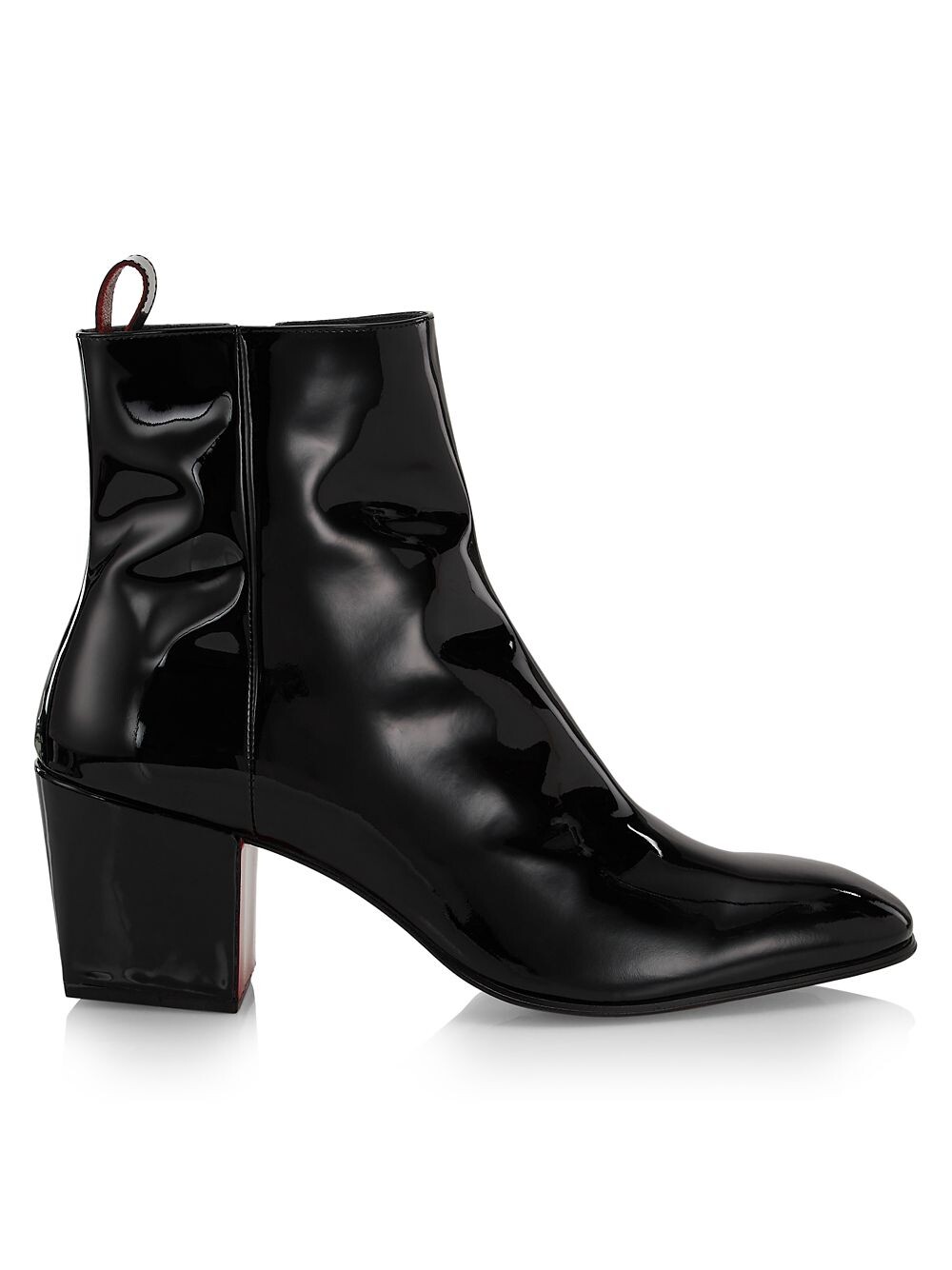 

Ботинки из лакированной кожи Rosalio 70MM Christian Louboutin, черный