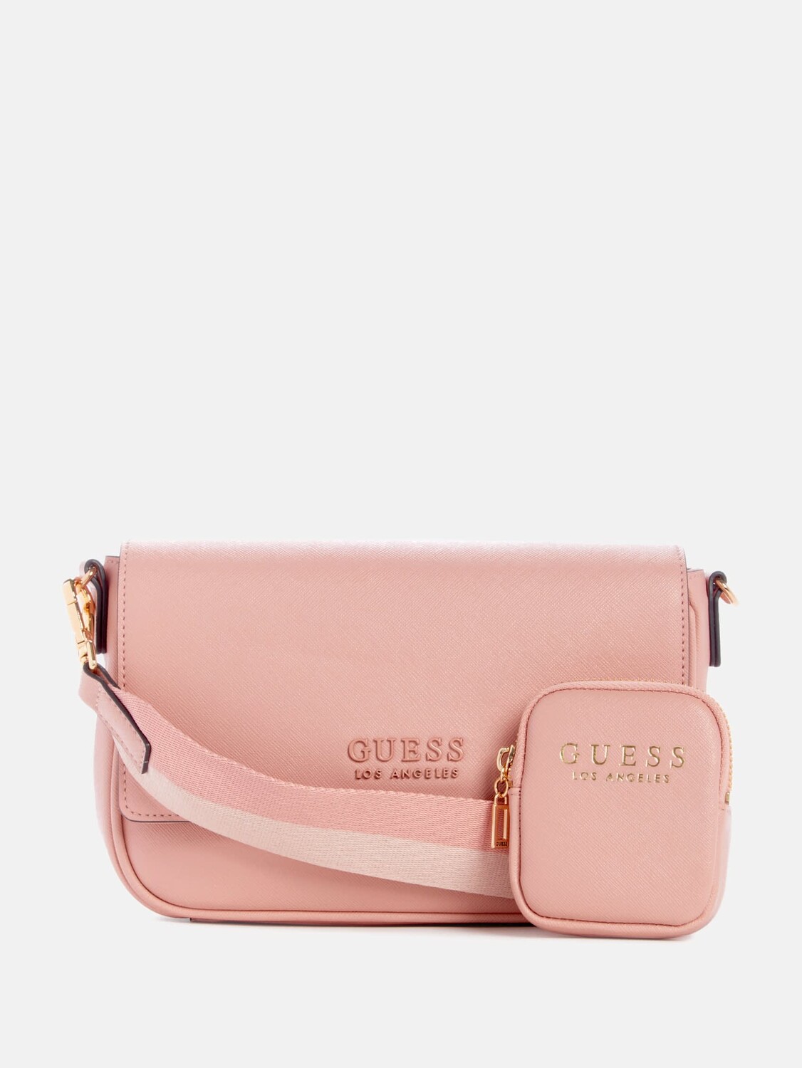 

Через плечо Bryxton из искусственной кожи Guess Factory, розовый