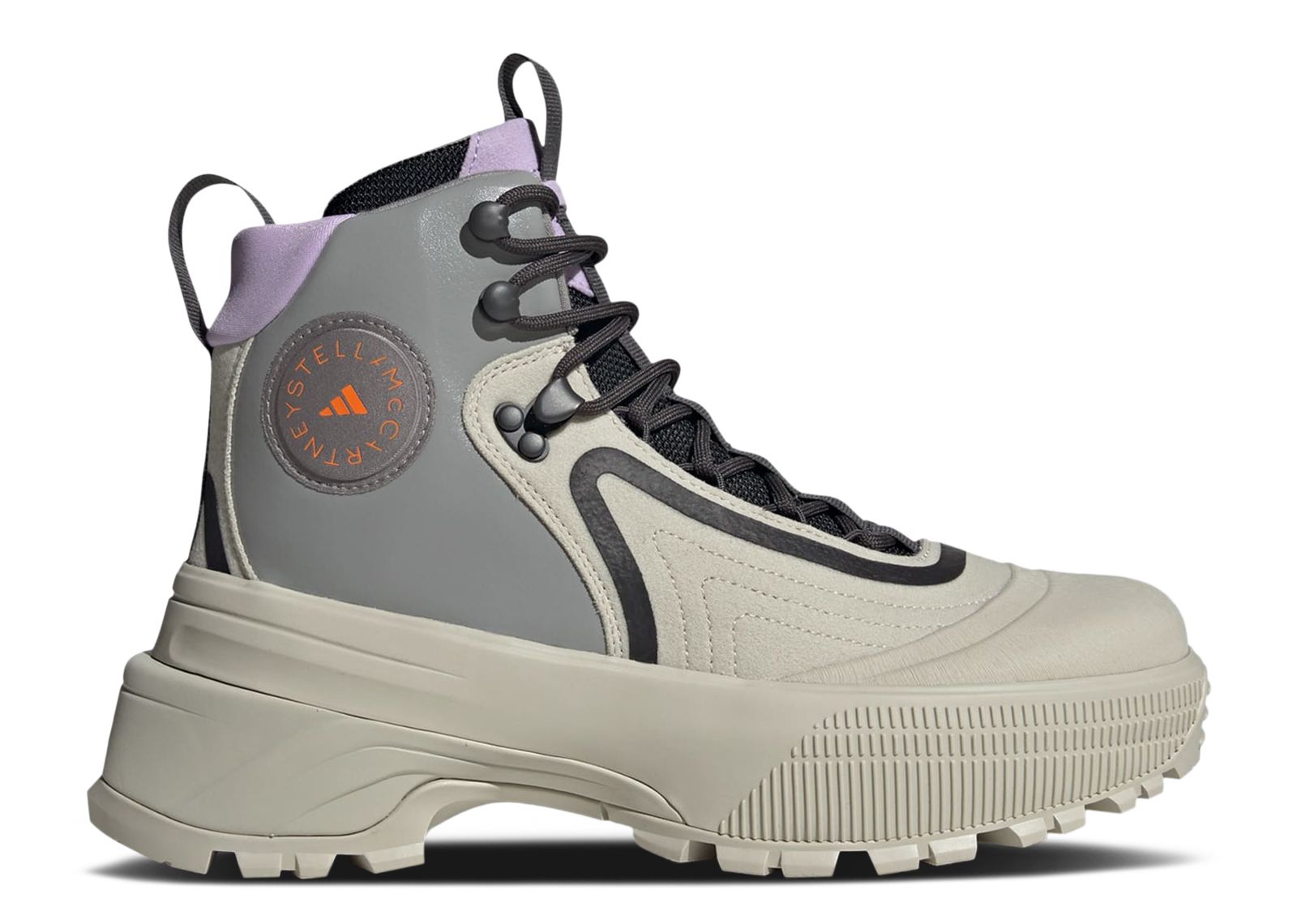 Кроссовки adidas Stella Mccartney X Wmns Terrex Hiking Boot 'Gobi Purple Glow', серый