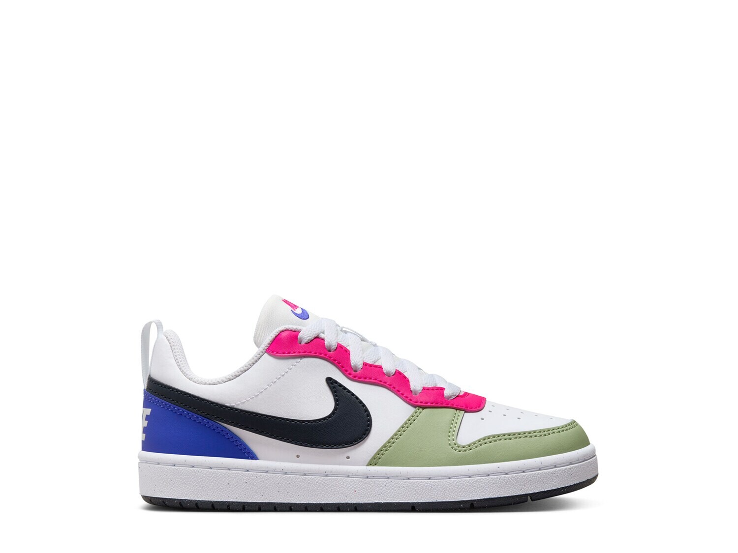 

Кроссовки Nike Court Borough Low Recraft с круглым носком, мультиколор