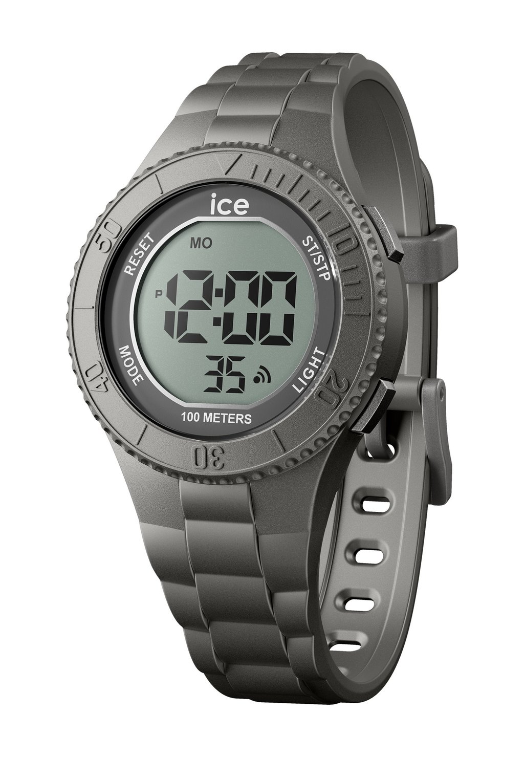 Цифровые часы Ice-Watch, антрацит/металлик цена и фото