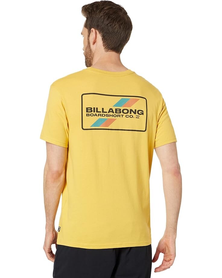

Футболка Billabong Walled Short Sleeve Tee, цвет Sunny