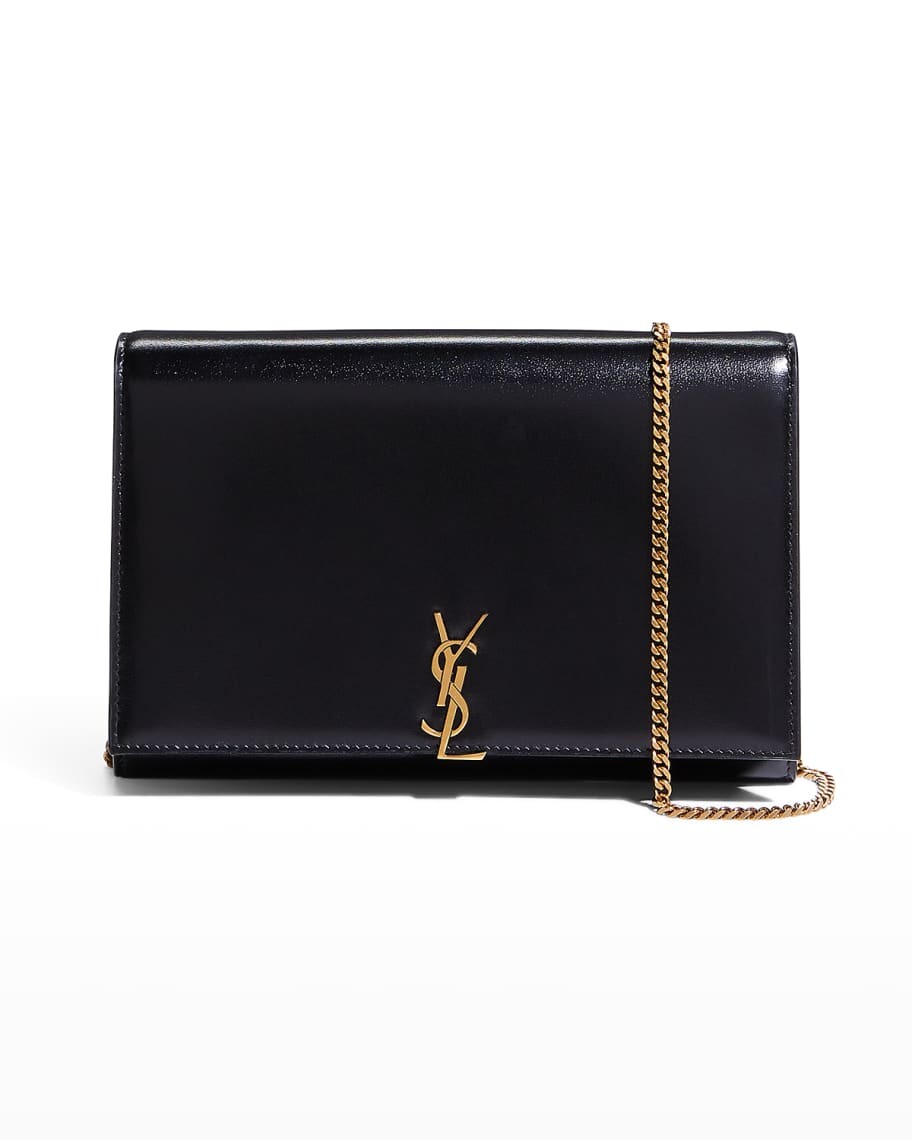 

Глянцевый кошелек Le Monogramme YSL на цепочке через плечо Saint Laurent