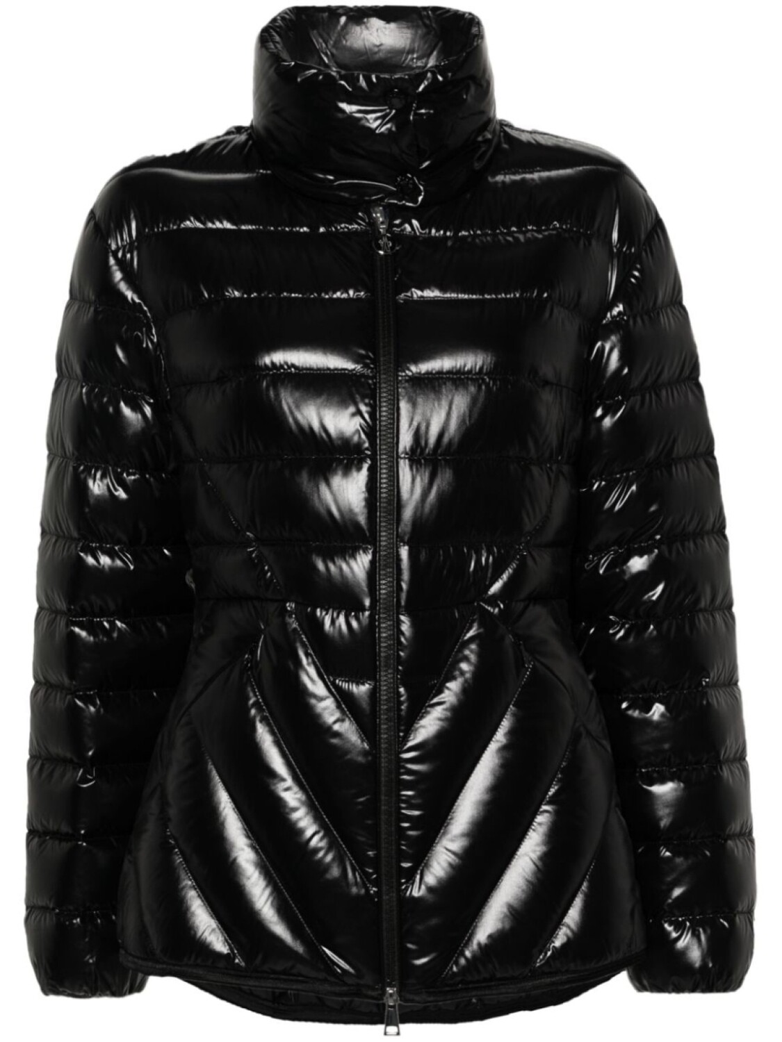 

Moncler стеганый пуховик Abante, черный